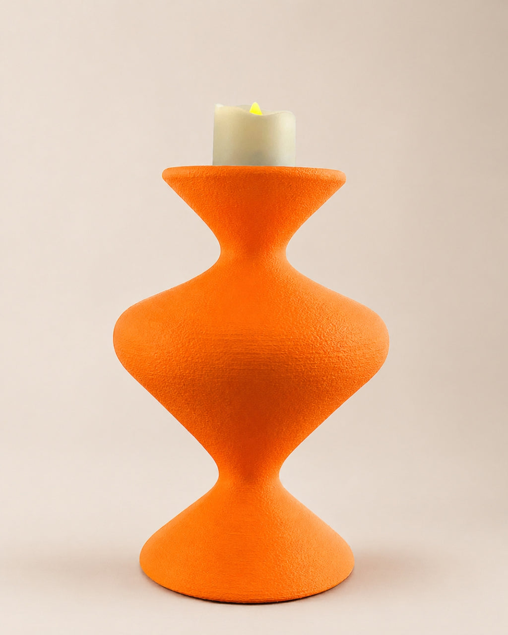 Portacandele Medio Prejudice Stampato 3D | Design Italiano | Printable Objects