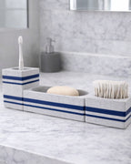 Set Porta Accessori Bagno Brutus Stampato 3D | Design Modulare | Printable Objects