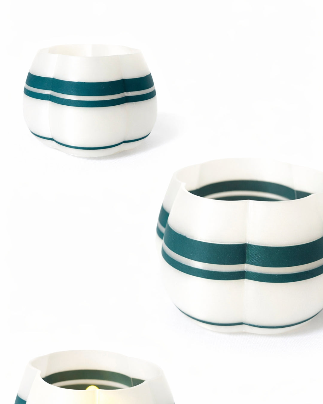 Portacandele Sakura Stampato 3D | Confezione Regalo | Disponibilità Limitata | Printable Objects
