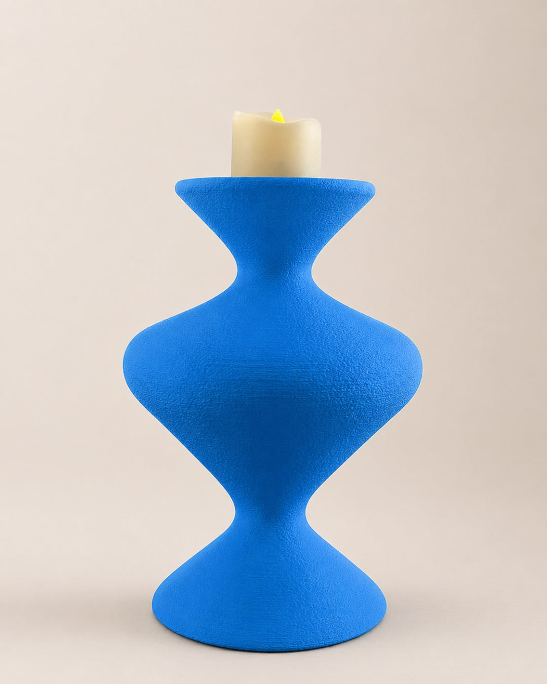 Portacandele Medio Prejudice Stampato 3D | Design Italiano | Printable Objects