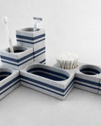Set Porta Accessori Bagno Brutus Stampato 3D | Design Modulare | Printable Objects