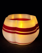 Portacandele Sakura Stampato 3D | Confezione Regalo | Disponibilità Limitata | Printable Objects