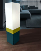 Lampada da Tavolo Modulare Brutus Stampata 3D | Design Scultoreo Bicolore | Design Printable Objects