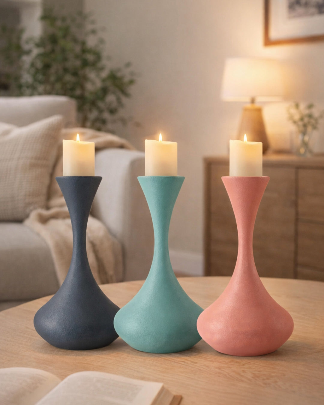 Portacandele Alto Prejudice Stampato 3D | Design Italiano | Printable Objects