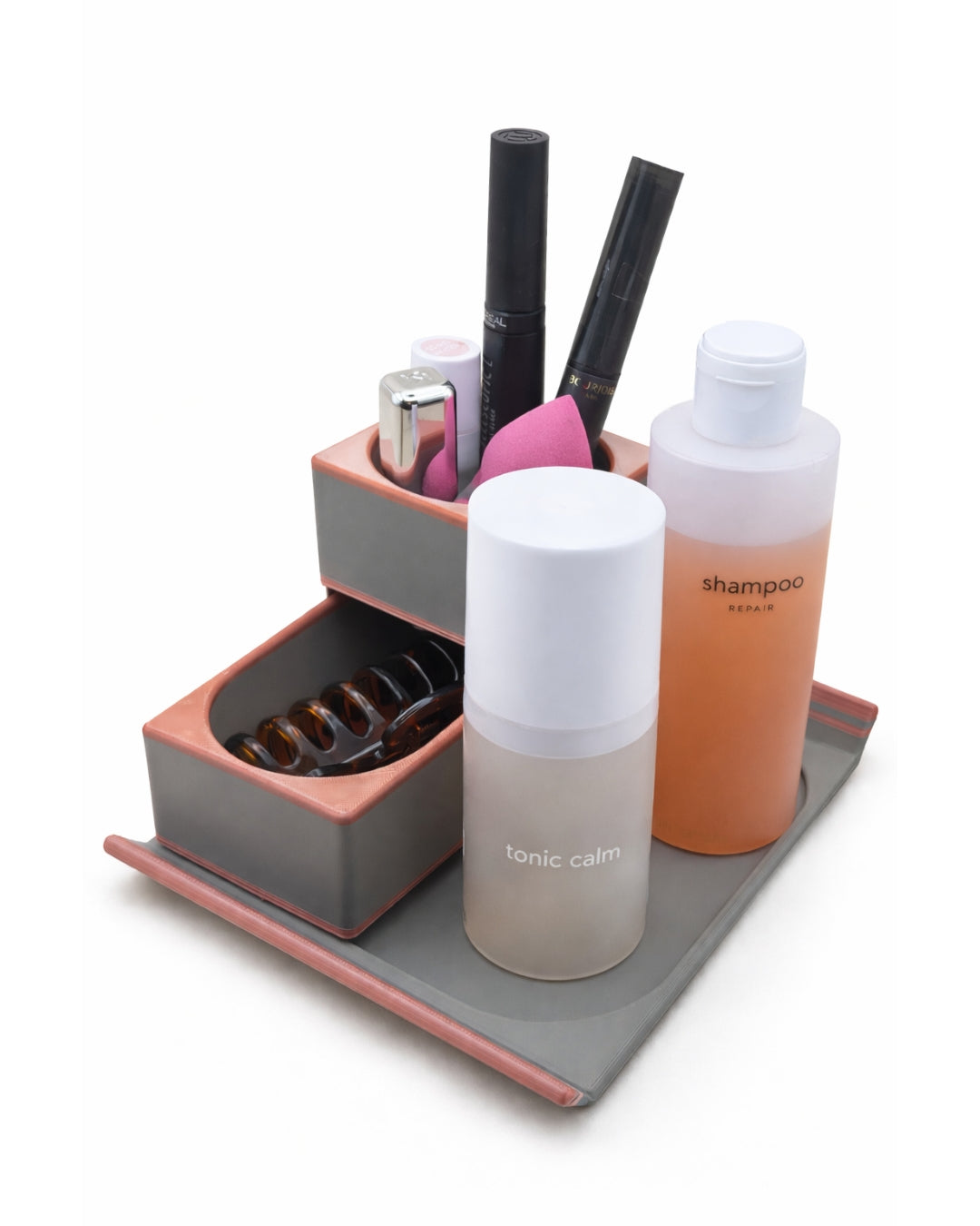 Set Organizzatore Beauty Nomad Stampato 3D | Design Modulare | Printable Objects