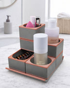 Set Organizzatore Beauty Nomad Stampato 3D | Design Modulare | Printable Objects