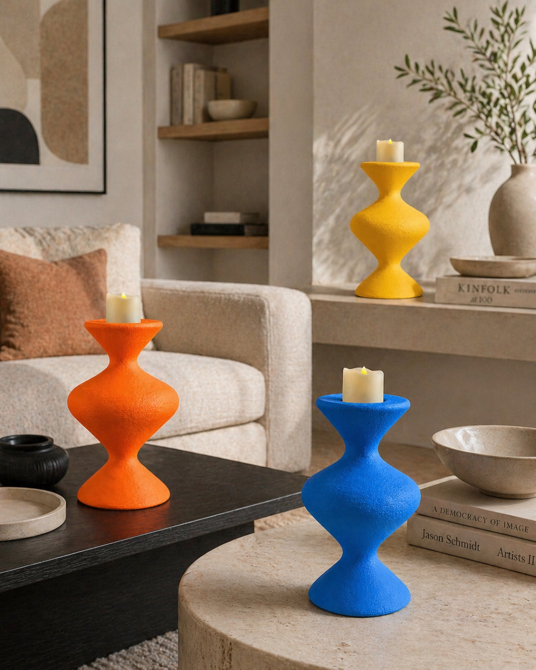 Portacandele Medio Prejudice Stampato 3D | Design Italiano | Printable Objects