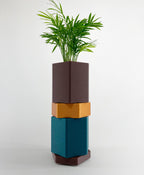 Vaso Hexa per Piante Stampato 3D | Design Modulare | Printable Objects