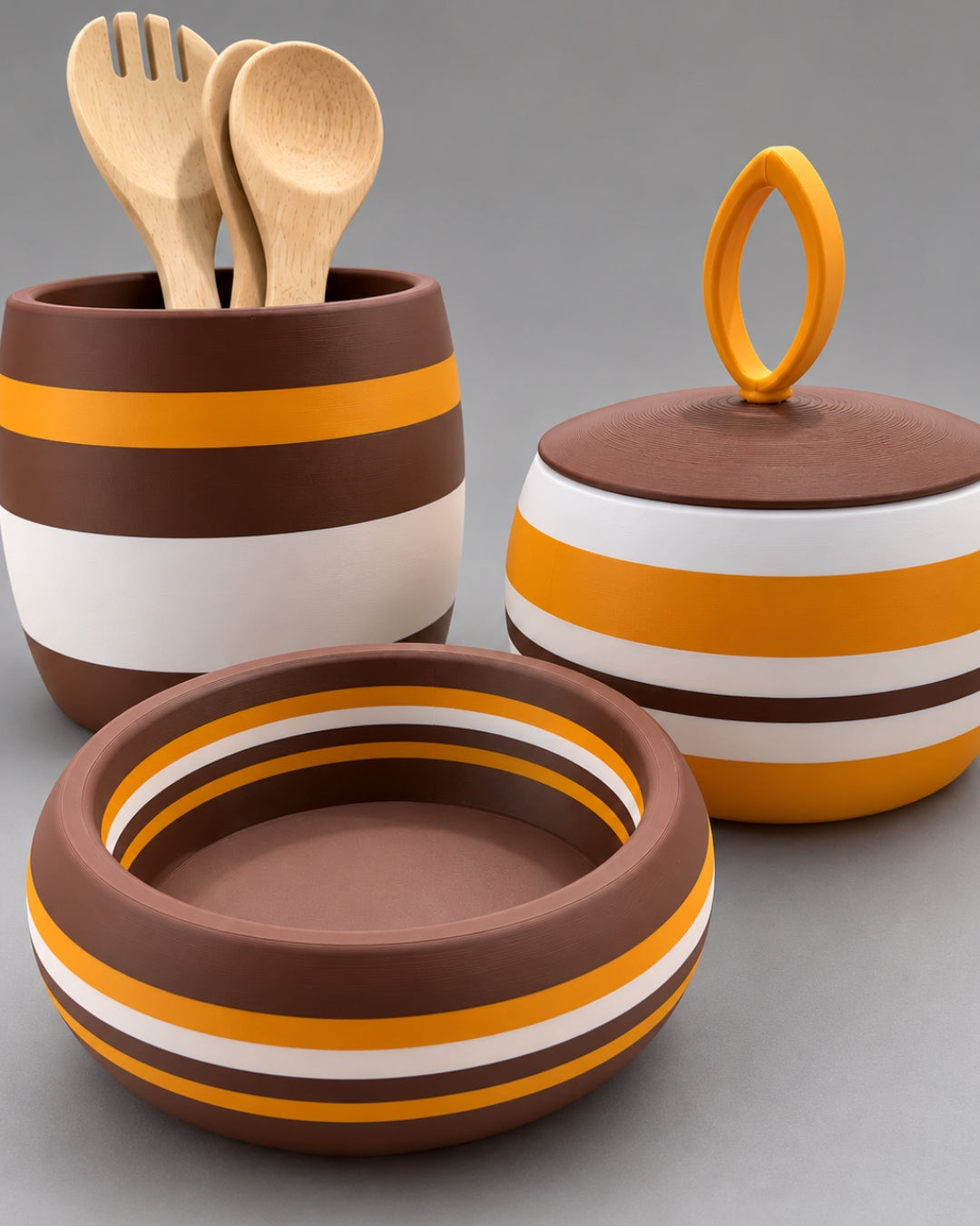 Set Caddy Container cucina rustico - immagine 5