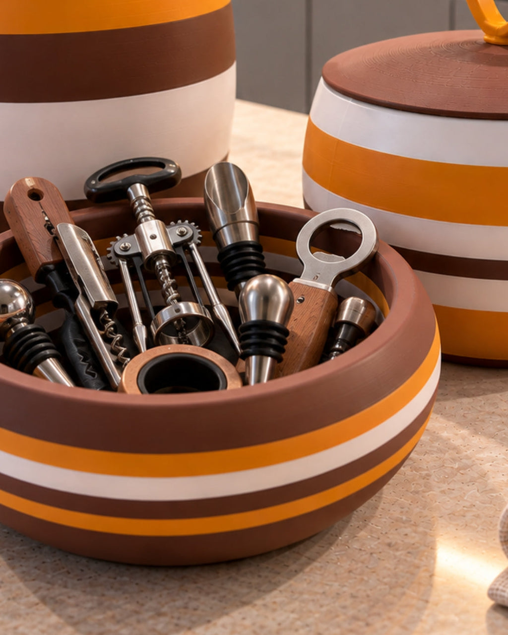 Set Caddy Container cucina rustico - immagine 7
