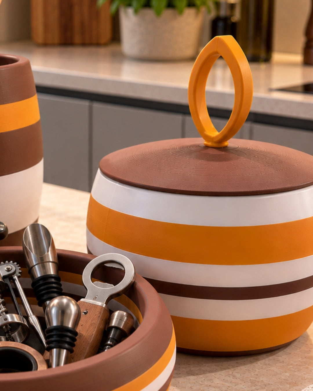 Set Caddy Container cucina rustico - immagine 8