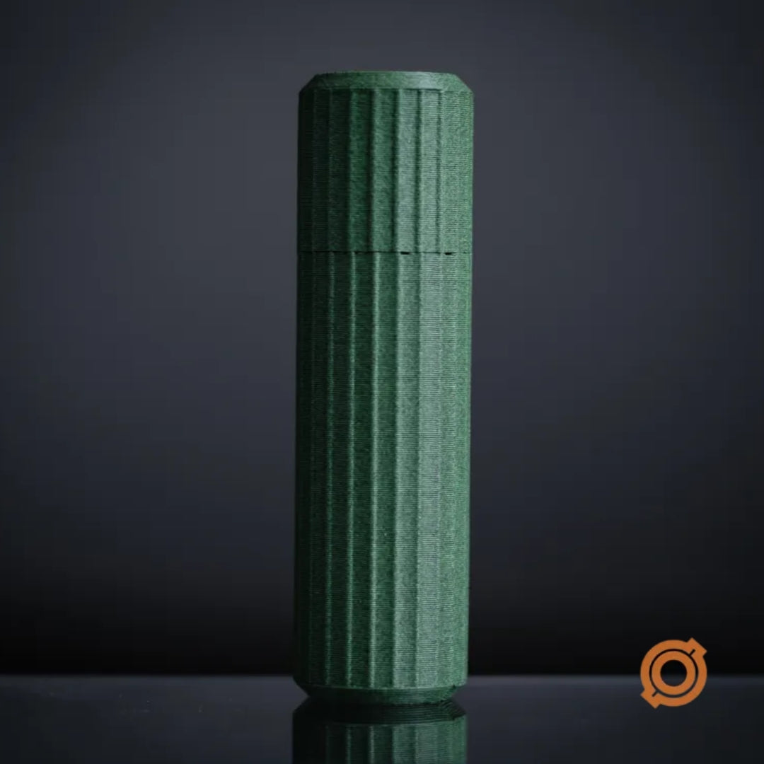 Portastuzzicadenti Tekton in PLA verde, vista 2
