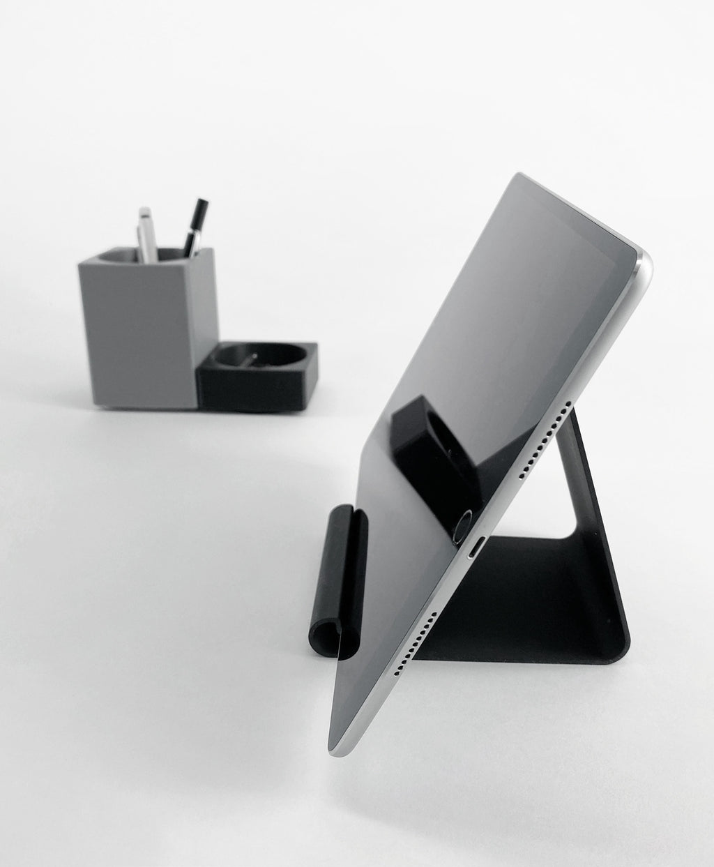 Supporto per tablet e smartphone Loop nero, fotografia 5