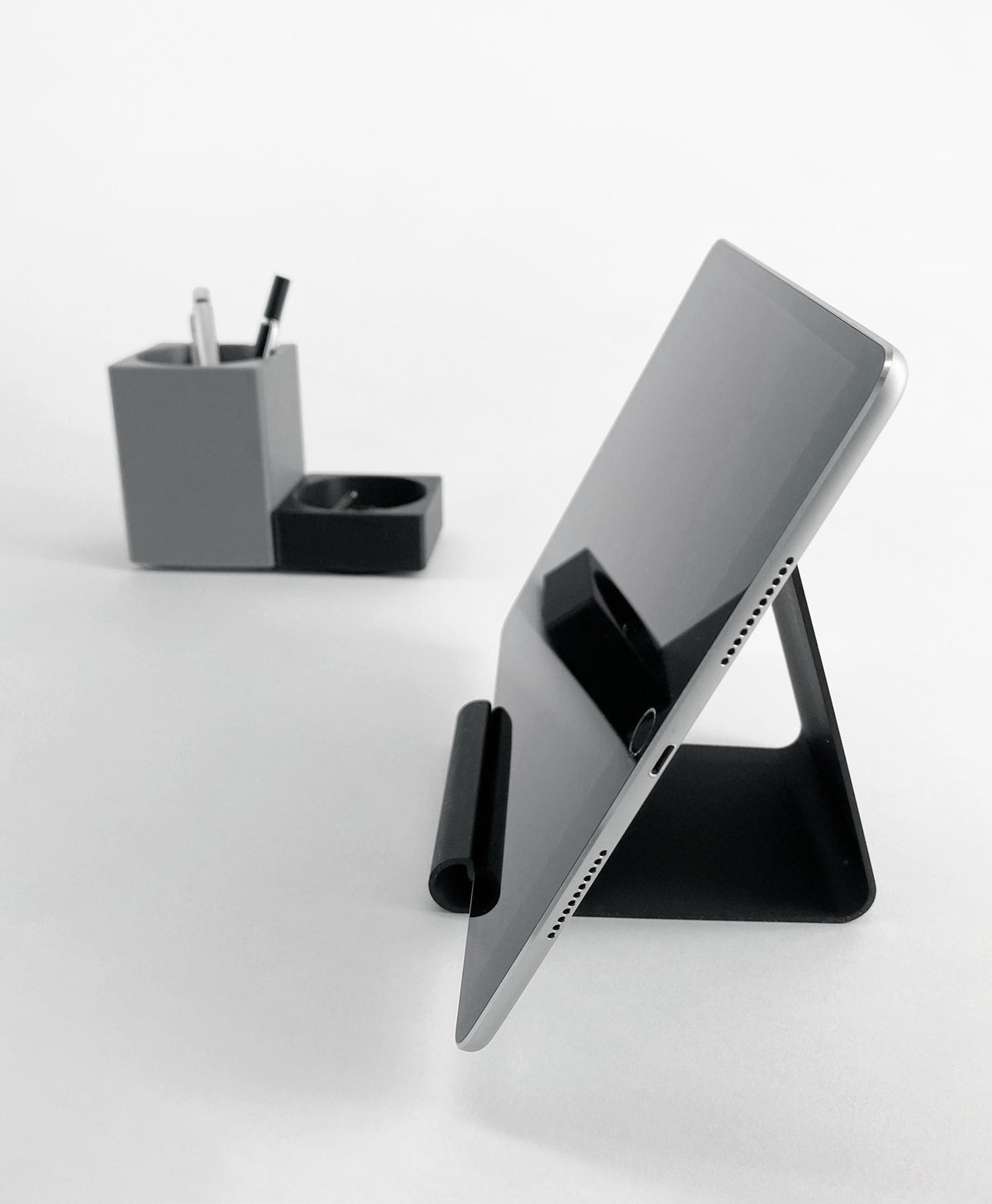 Supporto per tablet e smartphone Loop nero, fotografia 5